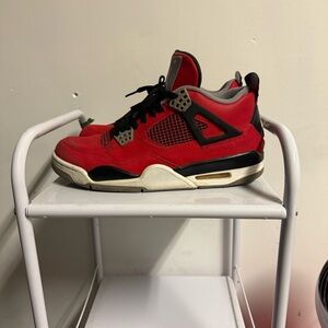 Jordan Retro Red and Black Sneakers